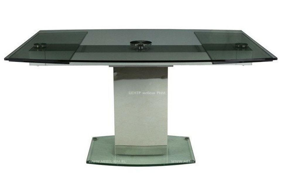 СОвременный стеклянный стол раскладной (MK-7503-GL)– купить в интернет-магазине ЦЕНТР мебели РИМ