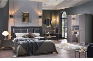 Спальный гарнитур турецкого бренда Carlino Baza(ashley)– купить в интернет-магазине ЦЕНТР мебели РИМ