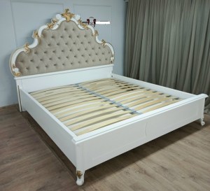 Итальянская кровать с мягким изголовьем  Vivaldi casa+39 мебель италии в спб