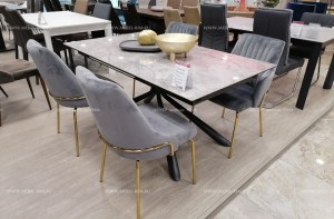 Стол обеденный современный Hugo из керамики(PRANZO)– купить в интернет-магазине ЦЕНТР мебели РИМ