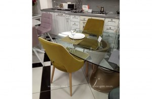 Стул  с мягким сиденьем (MK-5648-YL)– купить в интернет-магазине ЦЕНТР мебели РИМ