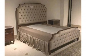 Кровать с мягким изголовьем  Florence (MK-5081-BR)– купить в интернет-магазине ЦЕНТР мебели РИМ
