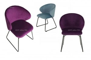 Стул  с мягким сиденьем (MK-6945-VL)– купить в интернет-магазине ЦЕНТР мебели РИМ