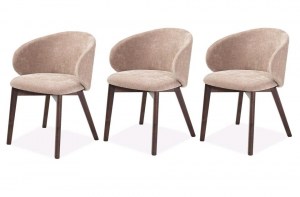 Современный стул с мягкой спинкой с  подлокотниками VICTORIA  (pranzo)– купить в интернет-магазине ЦЕНТР мебели РИМ