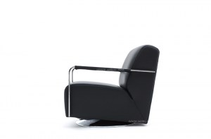 alberta-salotti_-_designer-swivelling-armchair-with-metal-armrests-elle
