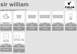 Диван Sir Willam 3-местный(caliaitalia)– купить в интернет-магазине ЦЕНТР мебели РИМ