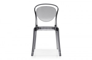 Итальянский стул пластиковый прозрачный Parisienne cs1263