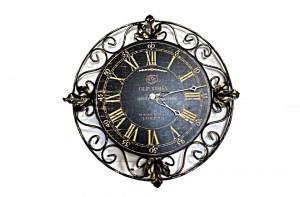 Часы настенные Old Times кованные