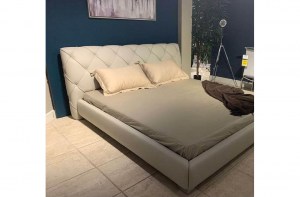 Кровать с мягким изголовьем  ALISTER A2172E  180*200(hogar)– купить в интернет-магазине ЦЕНТР мебели РИМ