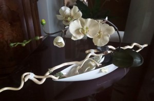 Композиция с орхидеями(орхидея)-купить в Санкт-Петербурге в интернет магазине