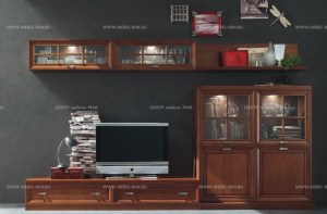 Классический итальянская стенка  из коллекции Murano (MU456)– купить в интернет-магазине ЦЕНТР мебели РИМ 