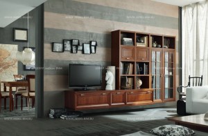 Классический итальянская стенка  из коллекции Murano (MU457)– купить в интернет-магазине ЦЕНТР мебели РИМ