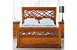 Кровать на120 Bohemia вишня арт ВО20120 италия мебель
