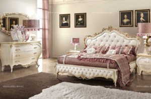 Роскошная итальянская спальня  Romantica (signorini coco art8012)– купить в интернет-магазине ЦЕНТР мебели РИМ