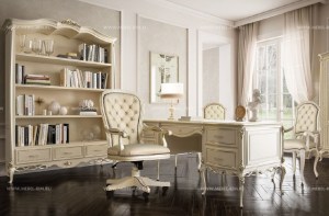 Роскошный итальянский кабинет из коллекции Forever (signorini coco art9501)– купить в интернет-магазине ЦЕНТР мебели РИМ