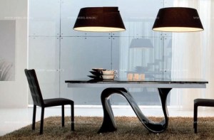 Дизайнерский итальянский стол Wave (tonin casa 8014 )– купить в интернет-магазине ЦЕНТР мебели РИМ