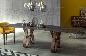 Дизайнерский итальянский стол Butterfly Tonin casa (8070 )– купить в интернет-магазине ЦЕНТР мебели РИМ
