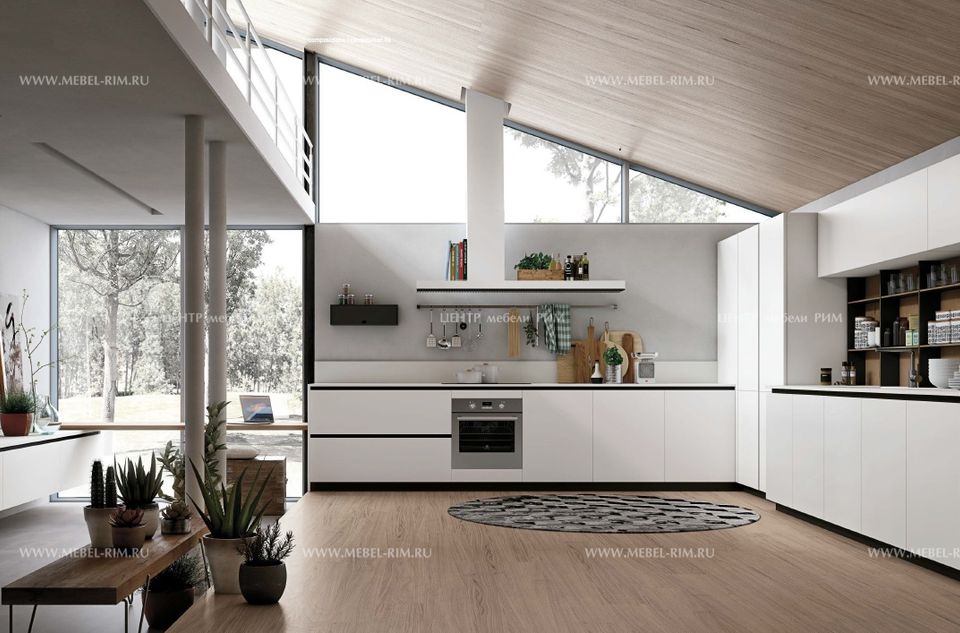 Современная итальянская кухня  Frame Color Trend  (STOSA)– купить в интернет-магазине ЦЕНТР мебели РИМ